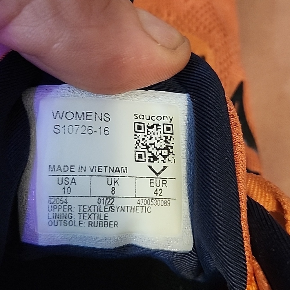 Saucony Freedom 5 Running Shoes Red W10 - Picture 6 of 10